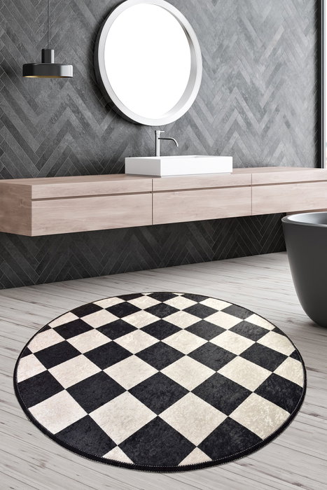 Mijölnir Alfombrilla de Baño Dama Multicolor 100 cm Mijölnir Alfombrilla de Baño Dama Multicolor 100 cm